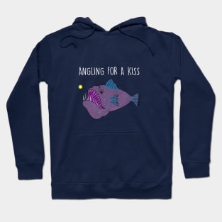 angling for a kiss Hoodie